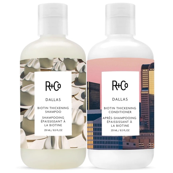 R+Co Other - COPY - R+Co DALLAS Biotin Thickening shampoo + conditioner set